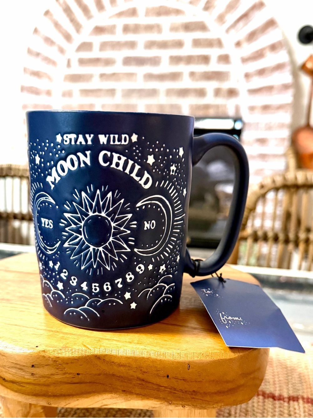 Zodiac Celestial Mug “Stay Wild Moon Child” NWT